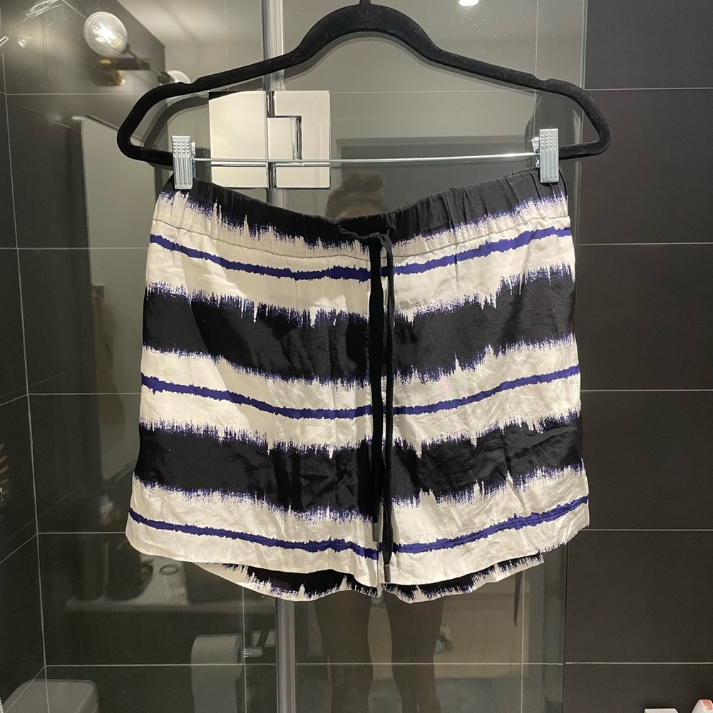Derek Lam 100% silk shorts